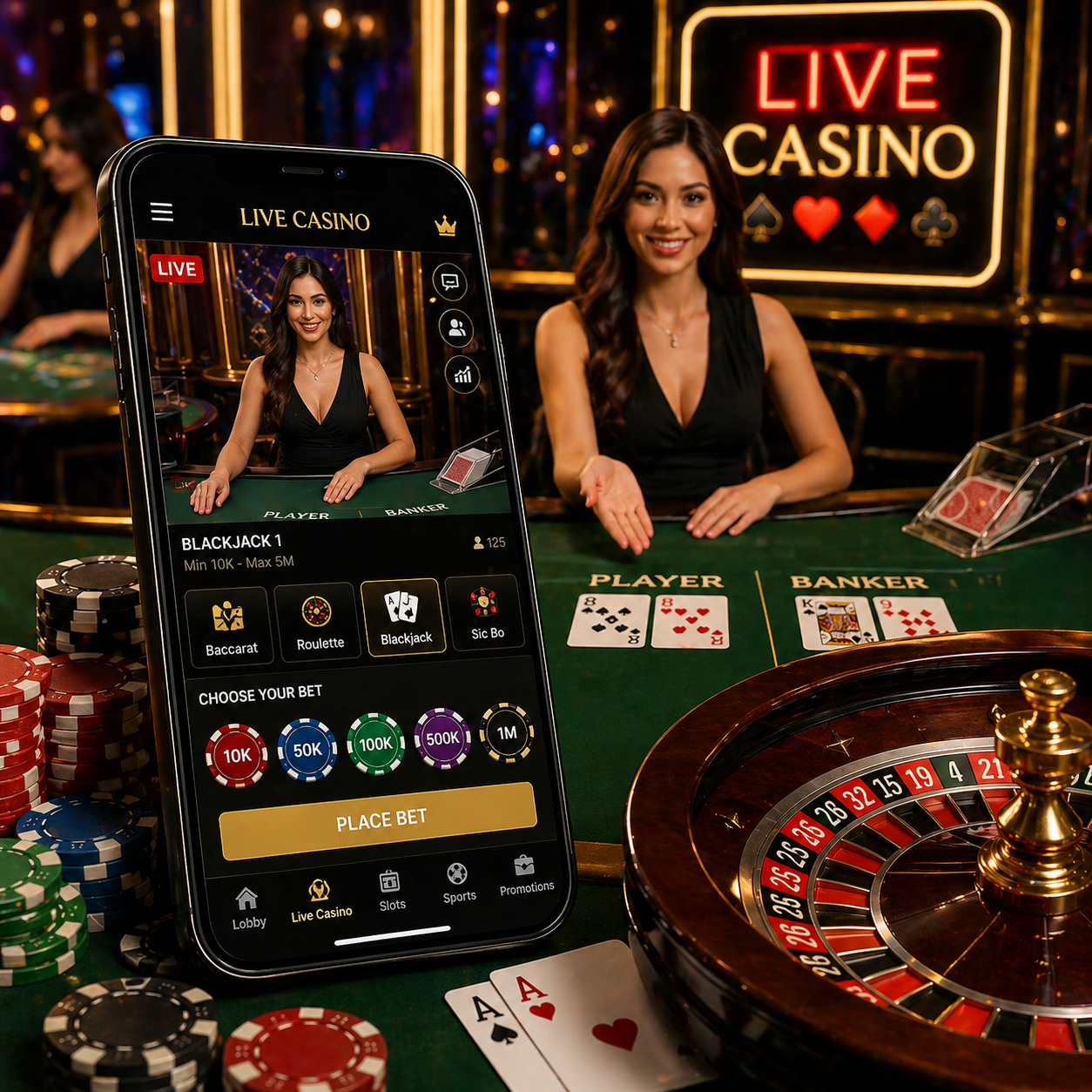 Memahami Live Casino : Panduan Dan Cara Bermain Live Casino